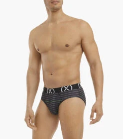 2(X)ist - (X) Sport Brief 3-Pack - Red/Navy/Stripe -Underwear Speedo 11732 19515.1652561639