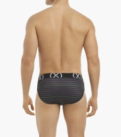 2(X)ist - (X) Sport Brief 3-Pack - Red/Navy/Stripe -Underwear Speedo 11733 16601.1652561640