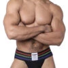 CellBlock 13 Tight End Jockstrap - Pride Black -Underwear Speedo 12214 25081.1652561636