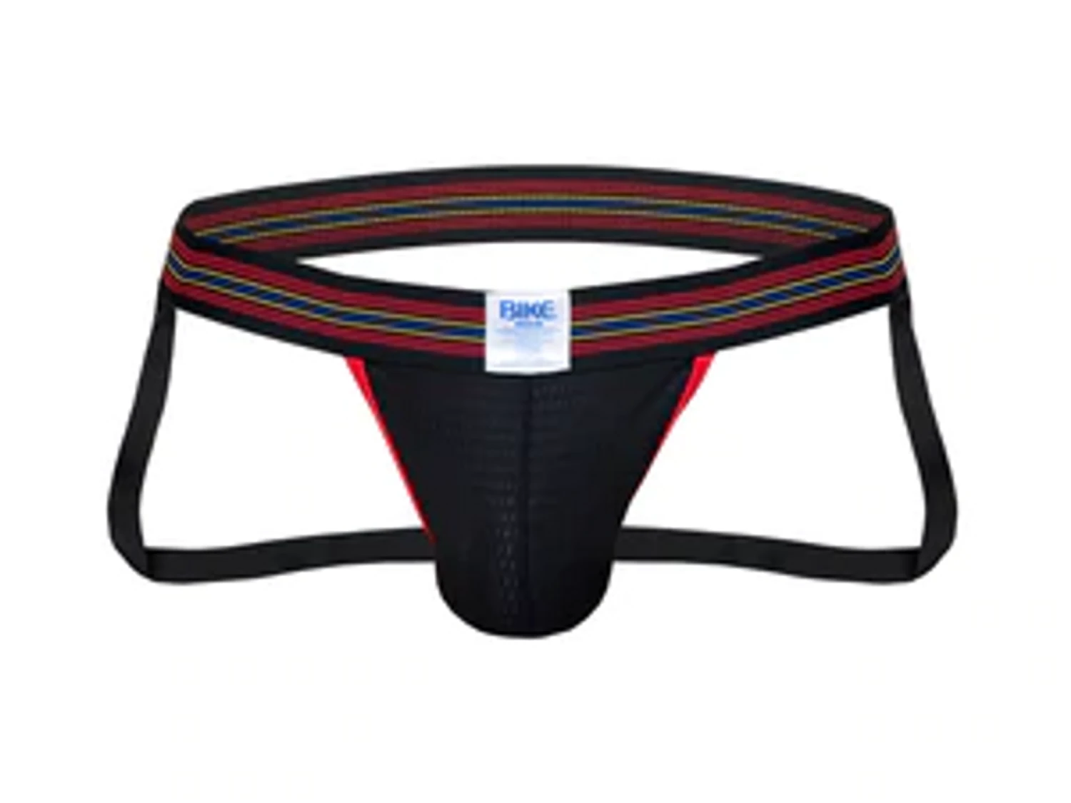 Bike Athletic Mesh Jockstrap - Black 3 Bike Athletic Mesh Jockstrap - Black
