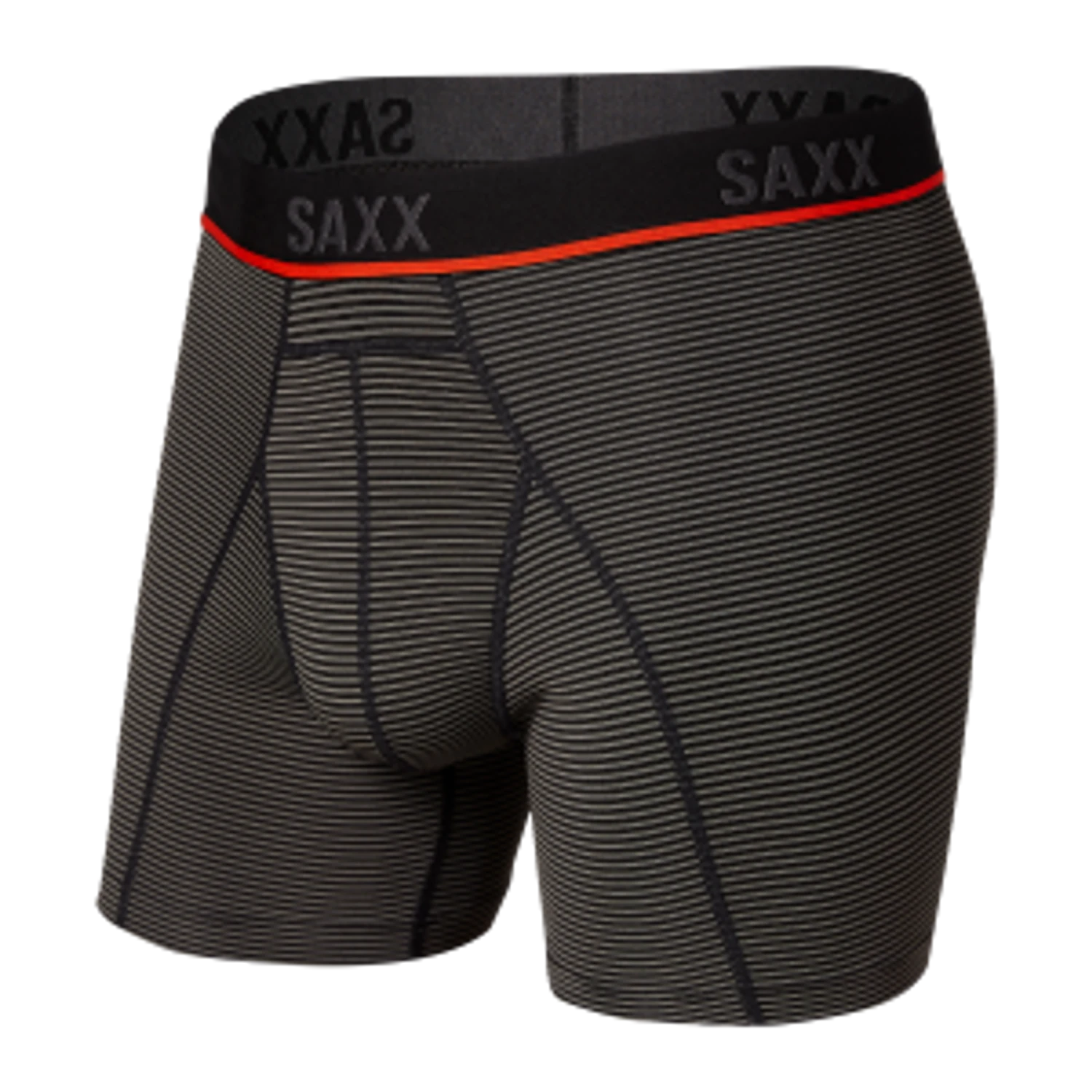SAXX Kinetic HD - Boxer Brief - Gray Mini Stripe 3 SAXX Kinetic HD - Boxer Brief - Gray Mini Stripe