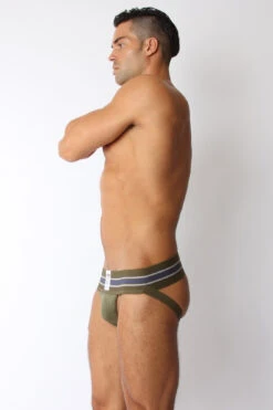 CellBlock 13 Tight End Jockstrap - Army Green 7 CellBlock 13 Tight End Jockstrap - Army Green -Underwear Speedo 2897 73535.1661908199