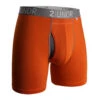 2UNDR - Swing Shift Boxer Brief - Orange/Gray -Underwear Speedo 45955 S 23866.1663122369