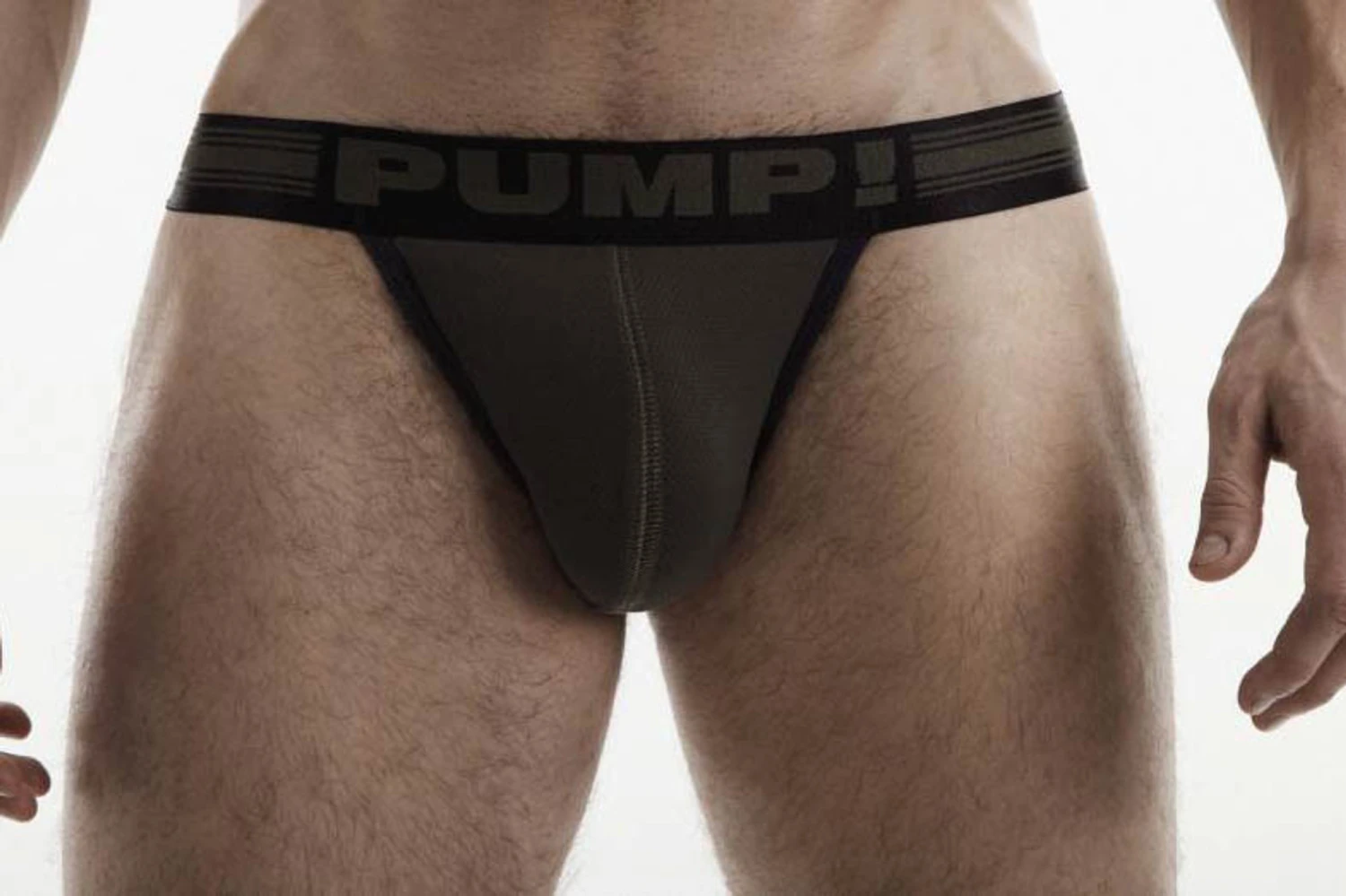 PUMP! - Free-Fit Jockstrap - Military Green 3 PUMP! - Free-Fit Jockstrap - Military Green