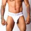 CellBlock 13 Tight End Jockstrap - White -Underwear Speedo 4730 03970.1652561628
