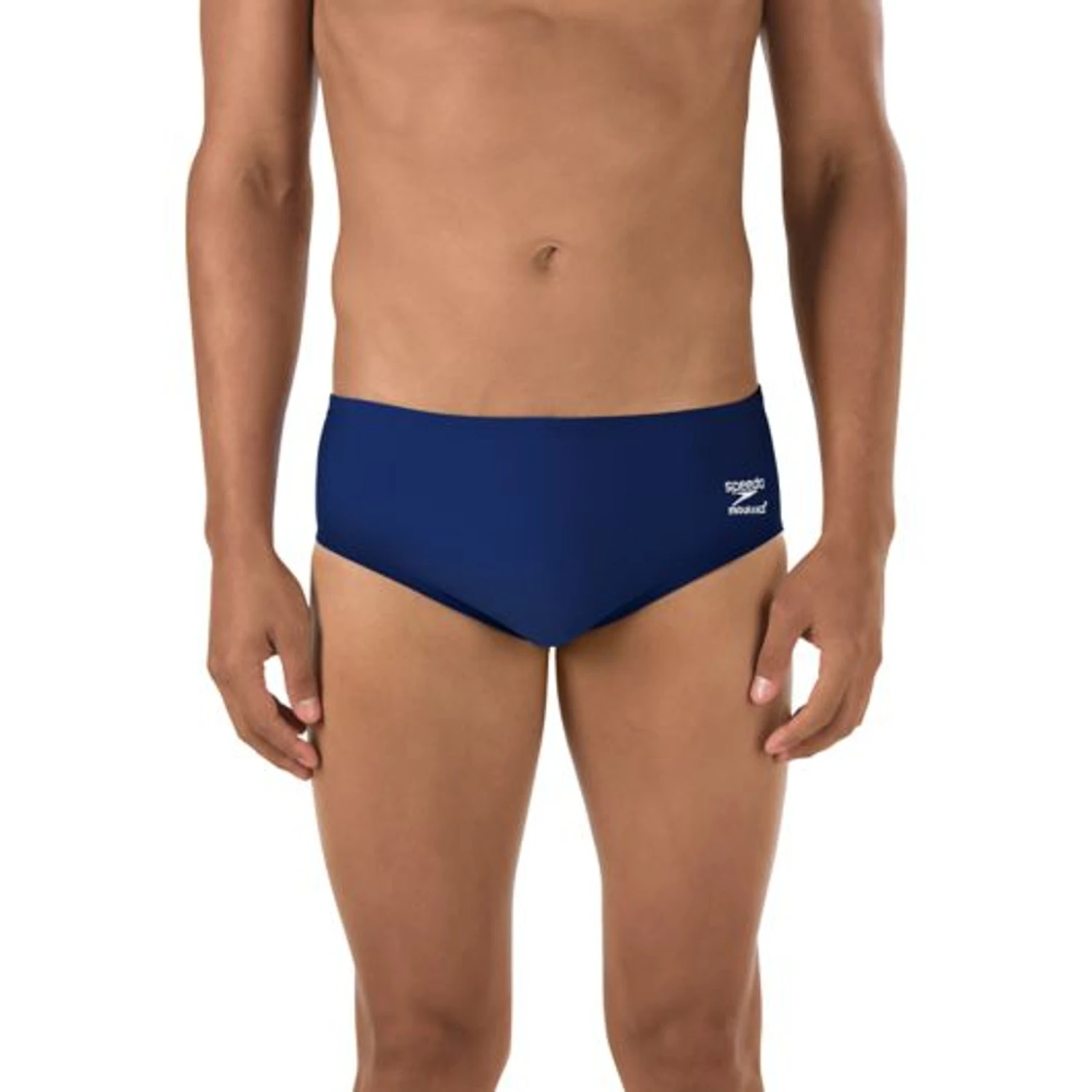 Speedo Solid Endurance Brief - Blue 3 Speedo Solid Endurance Brief - Blue