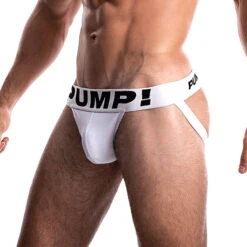 PUMP! White Jockstrap -Underwear Speedo 5213 15509.1652561629