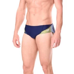 Speedo Hydro Amp Powerflex Eco Brief - Navy/Gold
