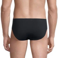 Hanro - Cotton Superior Brief - Black -Underwear Speedo 56039 B 37372.1677788419