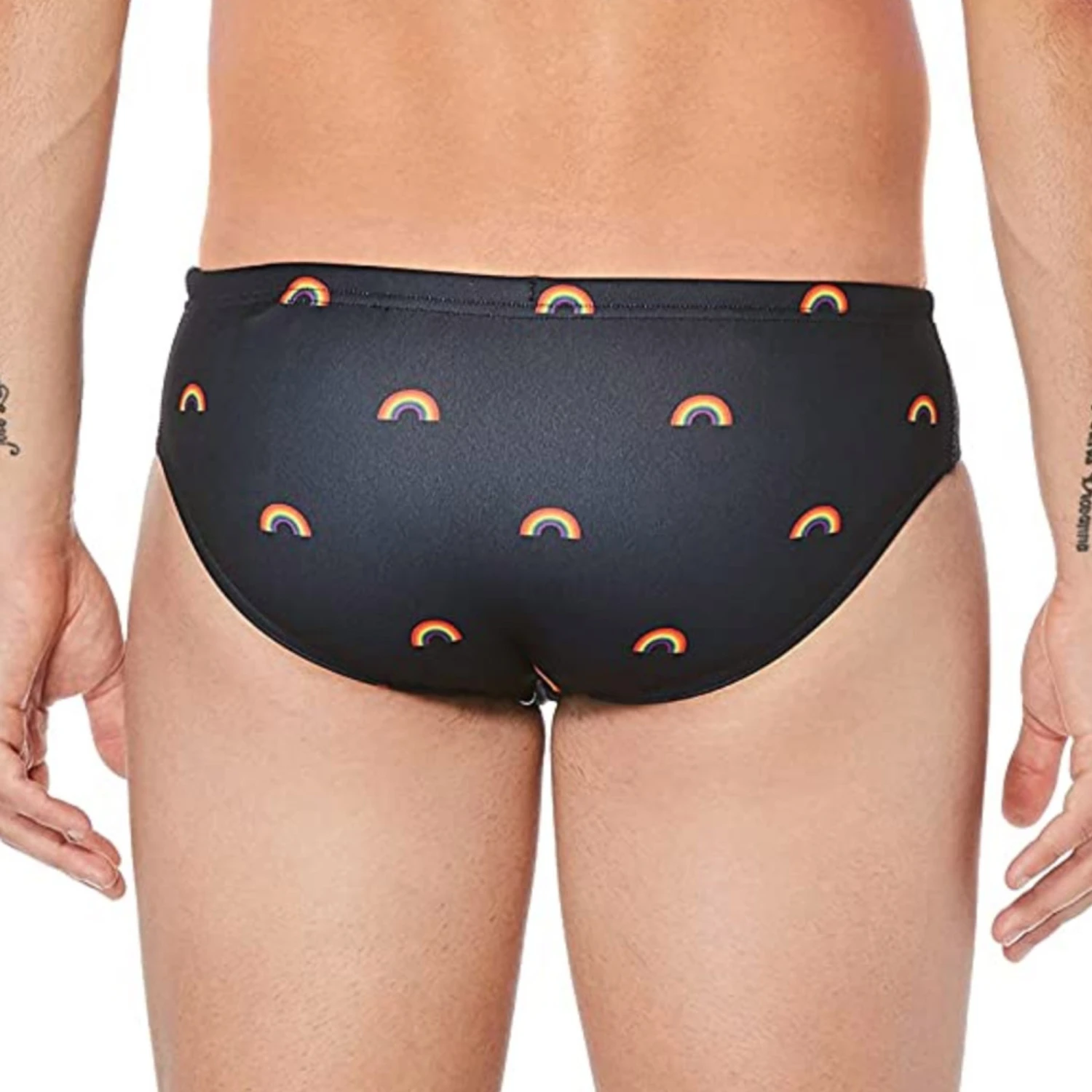 Penguin - Pride Rainbow Swim Brief - Dark Sapphire 4 Penguin - Pride Rainbow Swim Brief - Dark Sapphire - Image 2