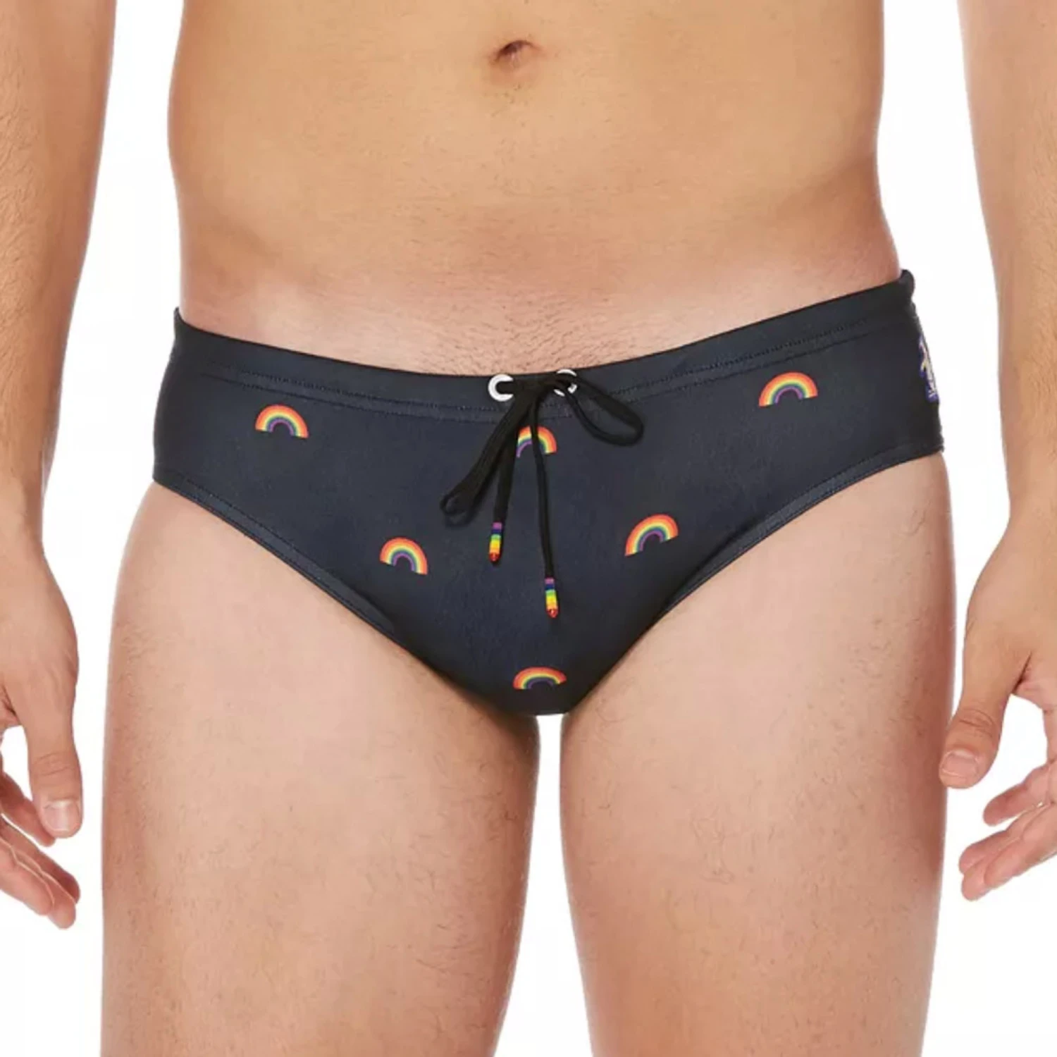 Penguin - Pride Rainbow Swim Brief - Dark Sapphire 3 Penguin - Pride Rainbow Swim Brief - Dark Sapphire