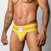 CellBlock 13 Tight End Jockstrap - Yellow -Underwear Speedo 6109 26658.1652561627