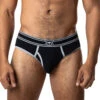 Nasty Pig - Y-Front Brief - Black/Grey -Underwear Speedo 61170 F2 11132.1664316119