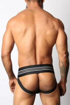 CellBlock 13 Tight End Jockstrap - Black -Underwear Speedo 6118 12848.1652561627