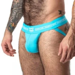Nasty Pig - Core Jockstrap - Blue/White -Underwear Speedo 61242 s 14646.1665437902