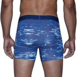 Wood - Boxer Brief W/ Fly - Blue Liquid -Underwear Speedo 61435 B2 89059.1666062690