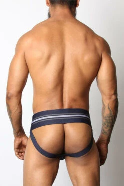 CellBlock 13 Tight End Jockstrap - Navy -Underwear Speedo 6147 82466.1661910891