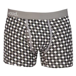 Wood - Boxer Brief W/ Fly - B/W Dimension