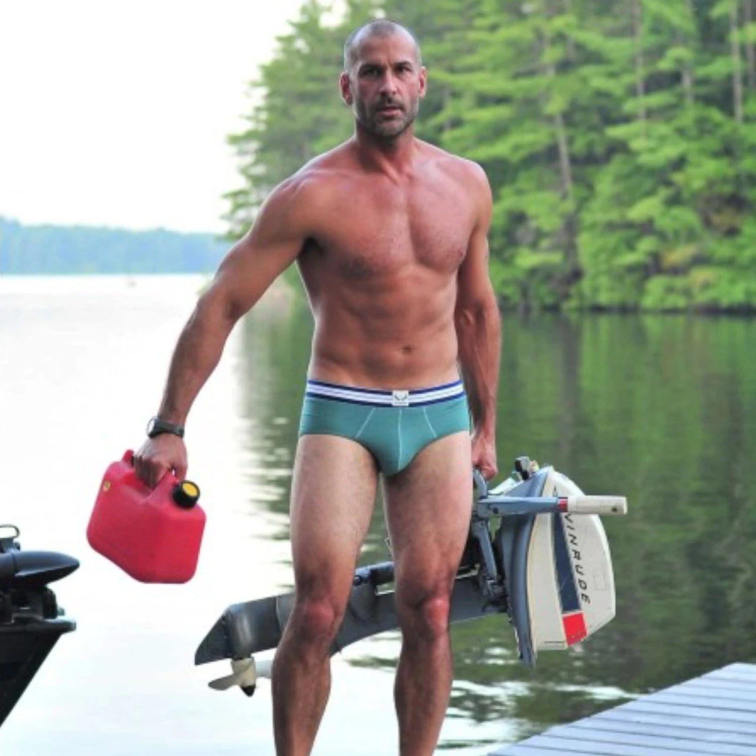 BlueBuck - Classic Organic Cotton Brief - Hydro Green 6 BlueBuck - Classic Organic Cotton Brief - Hydro Green - Image 4