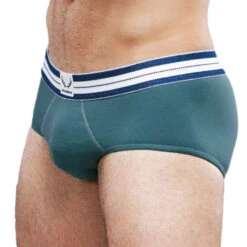 BlueBuck - Classic Organic Cotton Brief - Hydro Green 9 BlueBuck - Classic Organic Cotton Brief - Hydro Green -Underwear Speedo 61501 S 77176.1663023715