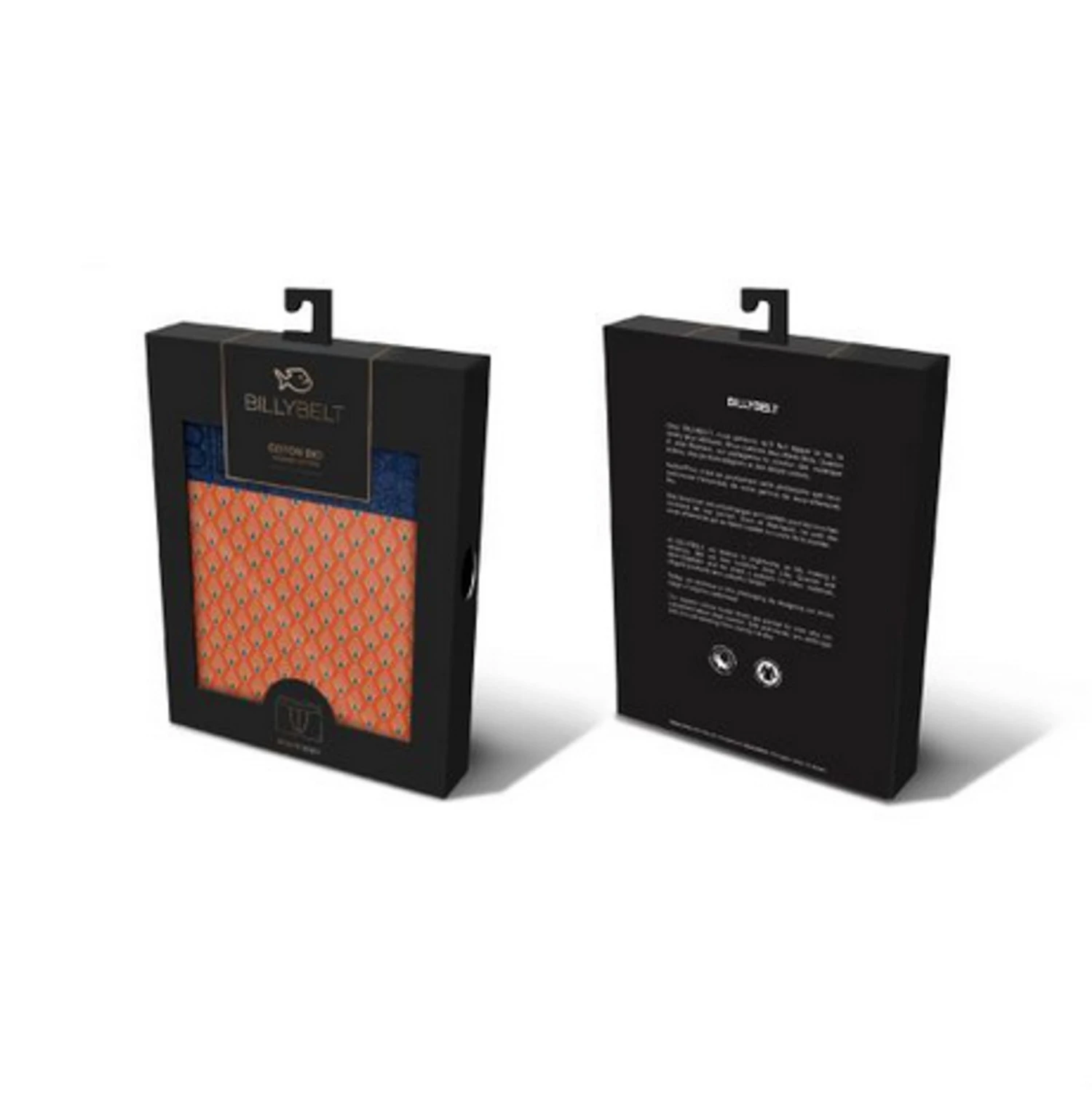 Billybelt - Organic Cotton Boxer Brief - Navy Dots 8 Billybelt - Organic Cotton Boxer Brief - Navy Dots - Image 6