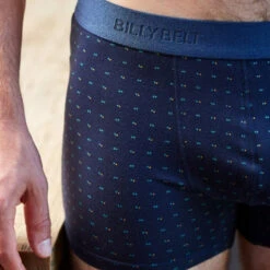 Billybelt - Organic Cotton Boxer Brief - Navy Dots 12 Billybelt - Organic Cotton Boxer Brief - Navy Dots -Underwear Speedo 62643 D 72 34443.1655254382