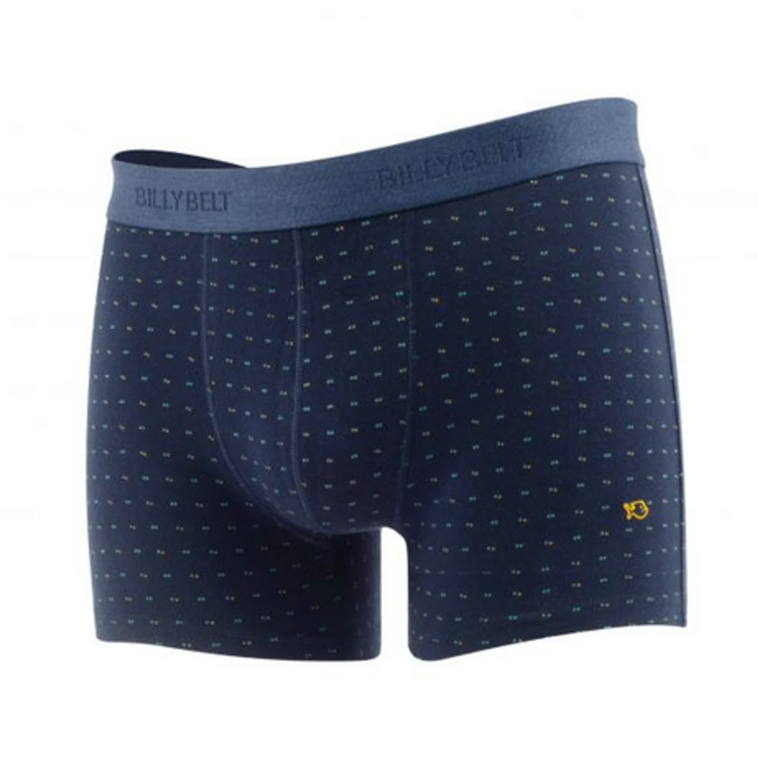 Billybelt - Organic Cotton Boxer Brief - Navy Dots 3 Billybelt - Organic Cotton Boxer Brief - Navy Dots
