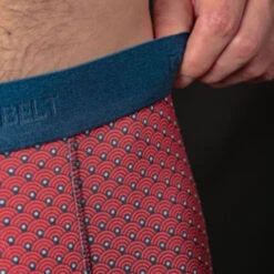 Billybelt - Organic Cotton Boxer Brief - Red Japan -Underwear Speedo 62648 D 72 35147.1655254556