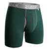 2UNDR - Swing Shift Solid Boxer Brief - Dark Green -Underwear Speedo 62704 F 70885.1655175169