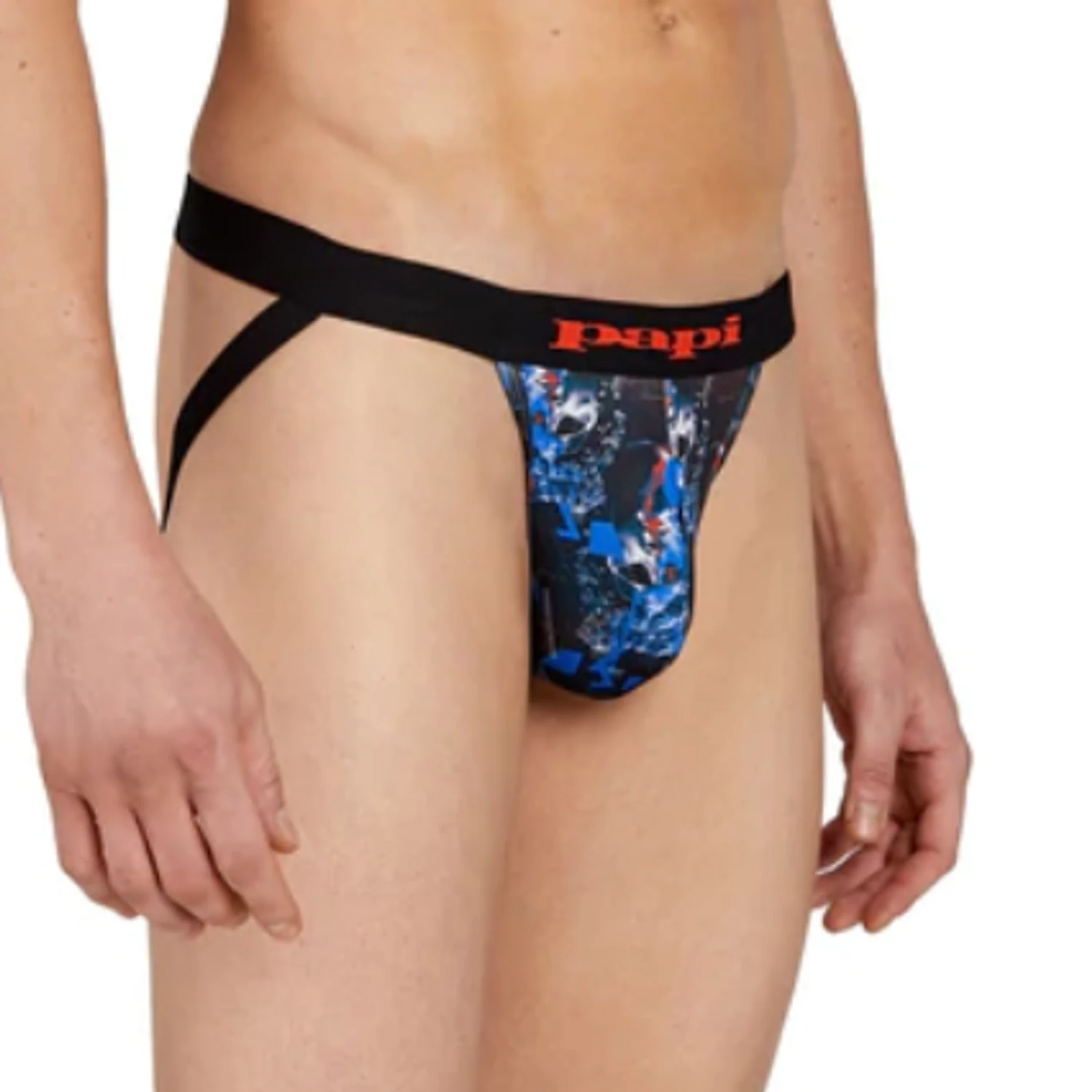 Papi - MIcrofiber Jockstrap - Red Statue 4 Papi - MIcrofiber Jockstrap - Red Statue - Image 2