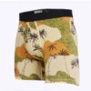 Stance - Butter Blend Boxer Brief - Palmoflage Tan -Underwear Speedo 64546 F 16402.1666984502