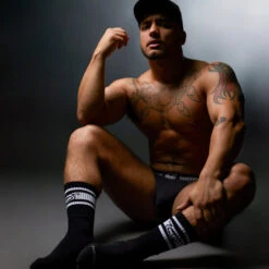 Nasty Pig - Core Jockstrap - Black/Grey -Underwear Speedo 64636 LS 96382.1664314098