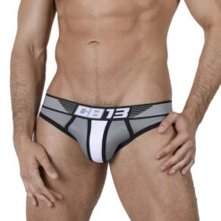 CellBlock 13 - Marathon Low Rise Brief - Grey -Underwear Speedo 64925 F 69604.1653010232