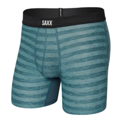 SAXX - Hot Shot Cooling Mesh Boxer Brief - Teal Heather