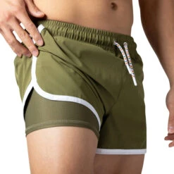 Bike - Stretch Track Short - Olive 9 Bike - Stretch Track Short - Olive -Underwear Speedo 65565 D 56281.1664247692