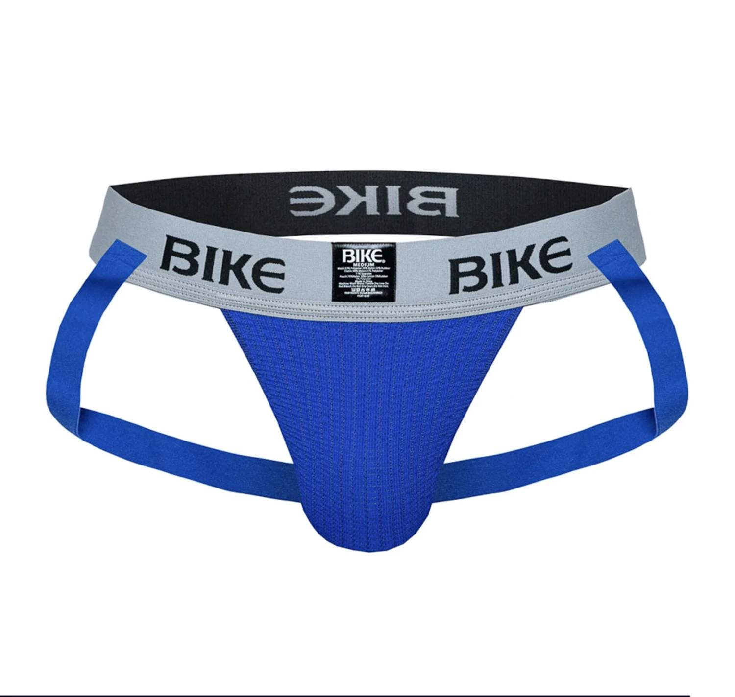 Bike - Classic Jockstrap - Blue 3 Bike - Classic Jockstrap - Blue