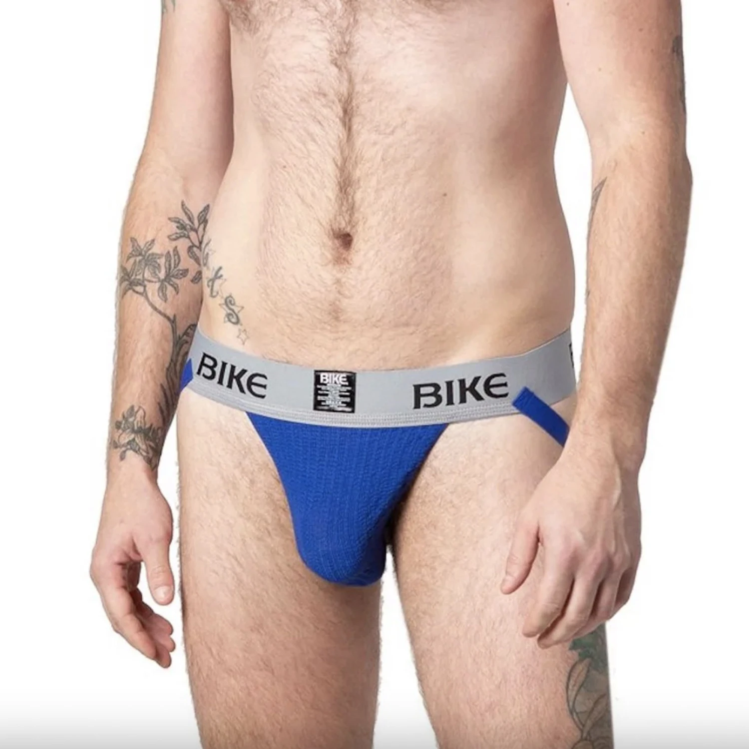 Bike - Classic Jockstrap - Blue 7 Bike - Classic Jockstrap - Blue - Image 5