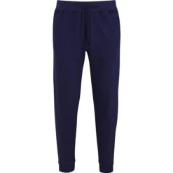 Three Layer - Fleece Joggers - Navy
