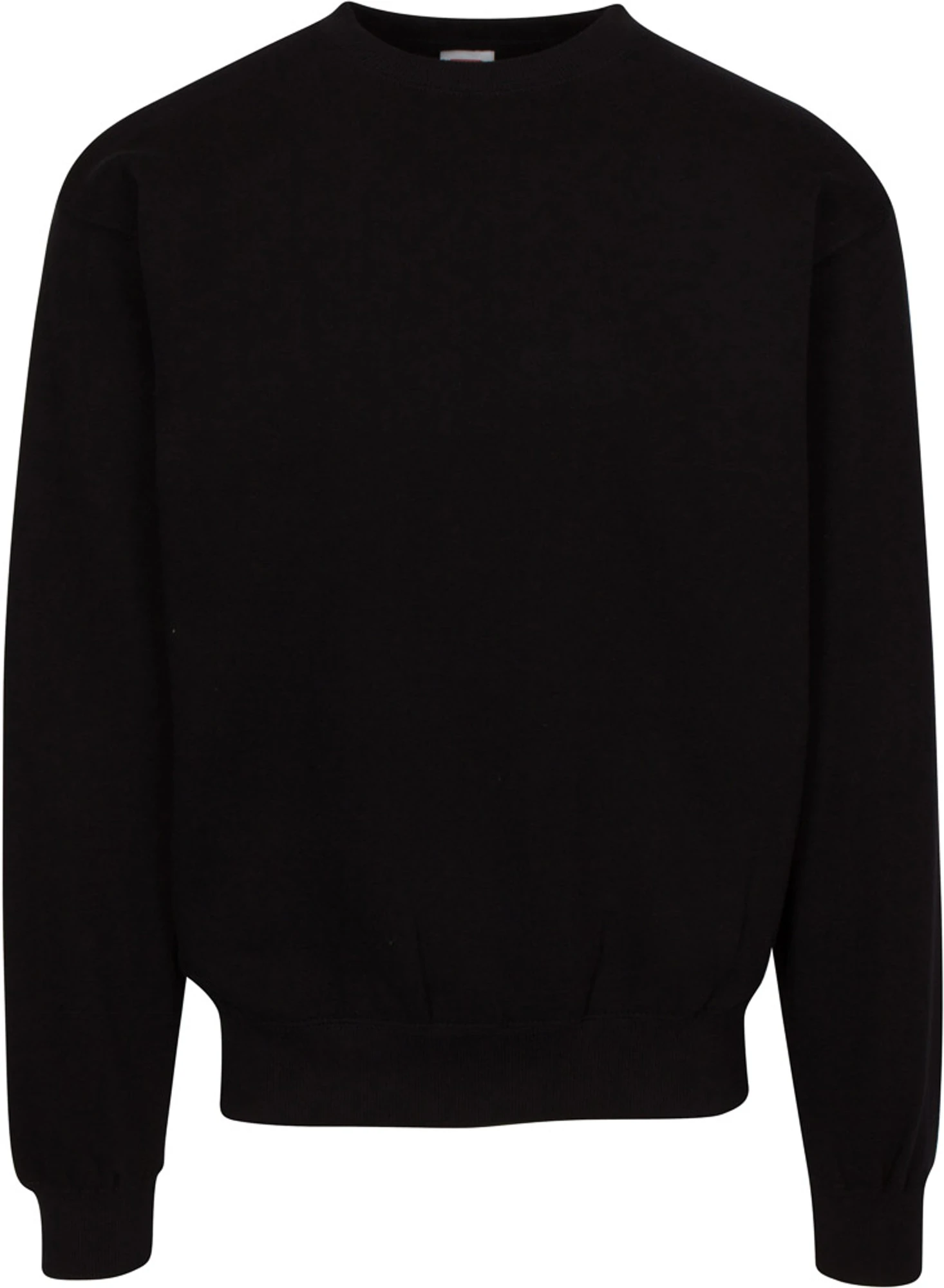 Three Layer - Pullover Crewneck Sweatshirt - Black 2 Three Layer - Pullover Crewneck Sweatshirt - Black