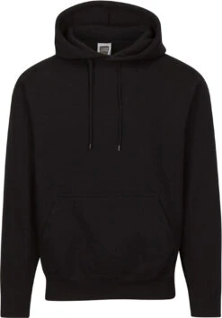 Three Layers - Pullover Hoodie Sweatshirt - Black