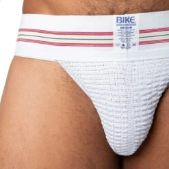 Bike - Original #10 Jockstrap - White -Underwear Speedo 66272 D 88622.1664243455