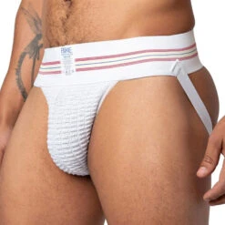 Bike - Original #10 Jockstrap - White -Underwear Speedo 66272 S2 35037.1664243456