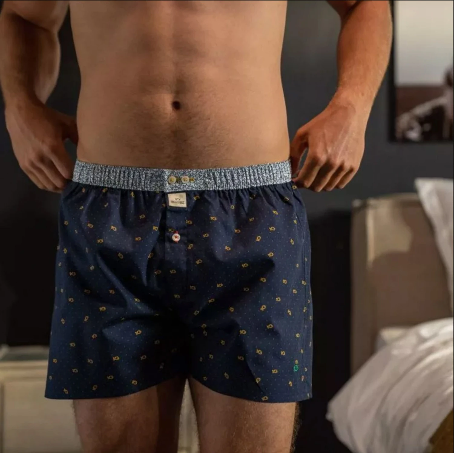 Billybelt - Woven Organic Boxers - Piranha 4 Billybelt - Woven Organic Boxers - Piranha - Image 2