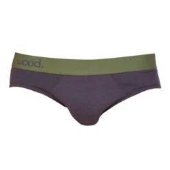 Wood - Modal Hip Brief - Iron