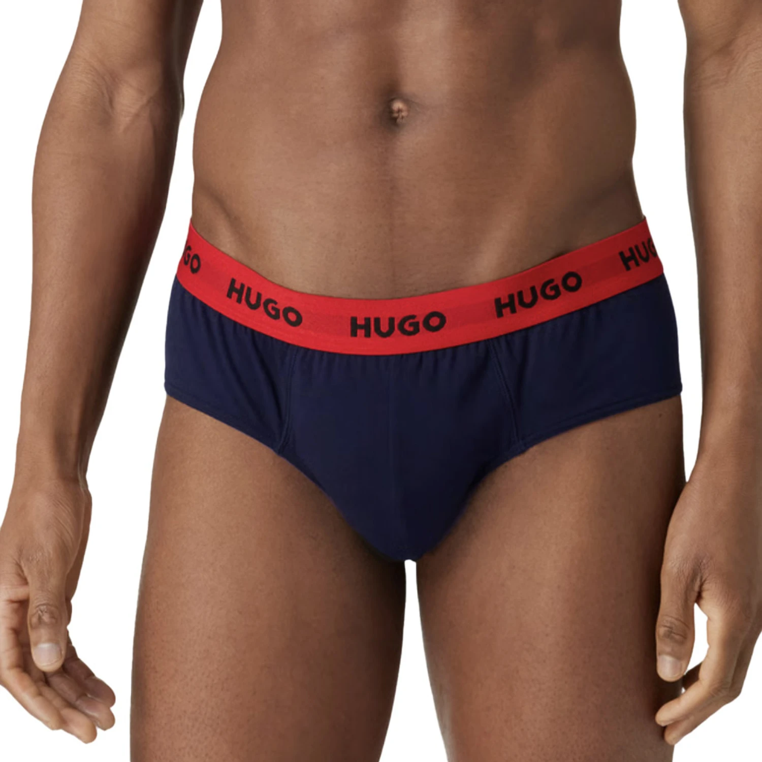 Hugo Boss - Cotton Stretch Hip Briefs - 3-Pack 4 Hugo Boss - Cotton Stretch Hip Briefs - 3-Pack - Image 2