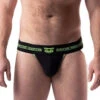 Nasty Pig - Core Jockstrap - Black/Acid Lime -Underwear Speedo 67123 F 84596.1685139614