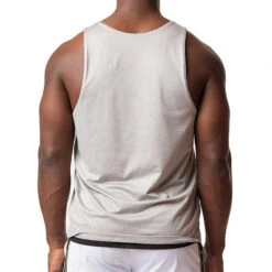 Nasty Pig - Revers Reversible Tank Top - Heather Grey/Black -Underwear Speedo 67169 B2 32982.1685143600