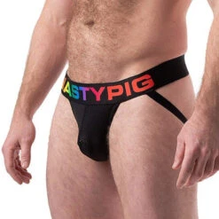 Nasty Pig - Pride Jockstrap 2.0 - Black -Underwear Speedo 67195 S 84065.1686871848
