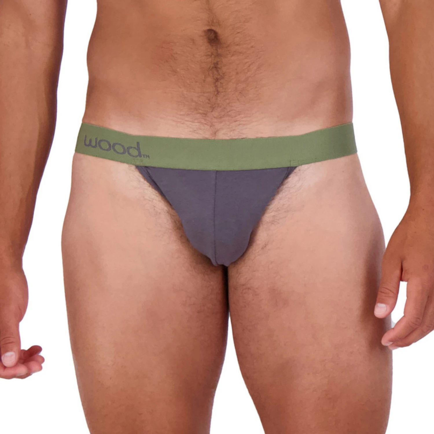 Wood - Modal Jockstrap - Iron 4 Wood - Modal Jockstrap - Iron - Image 2