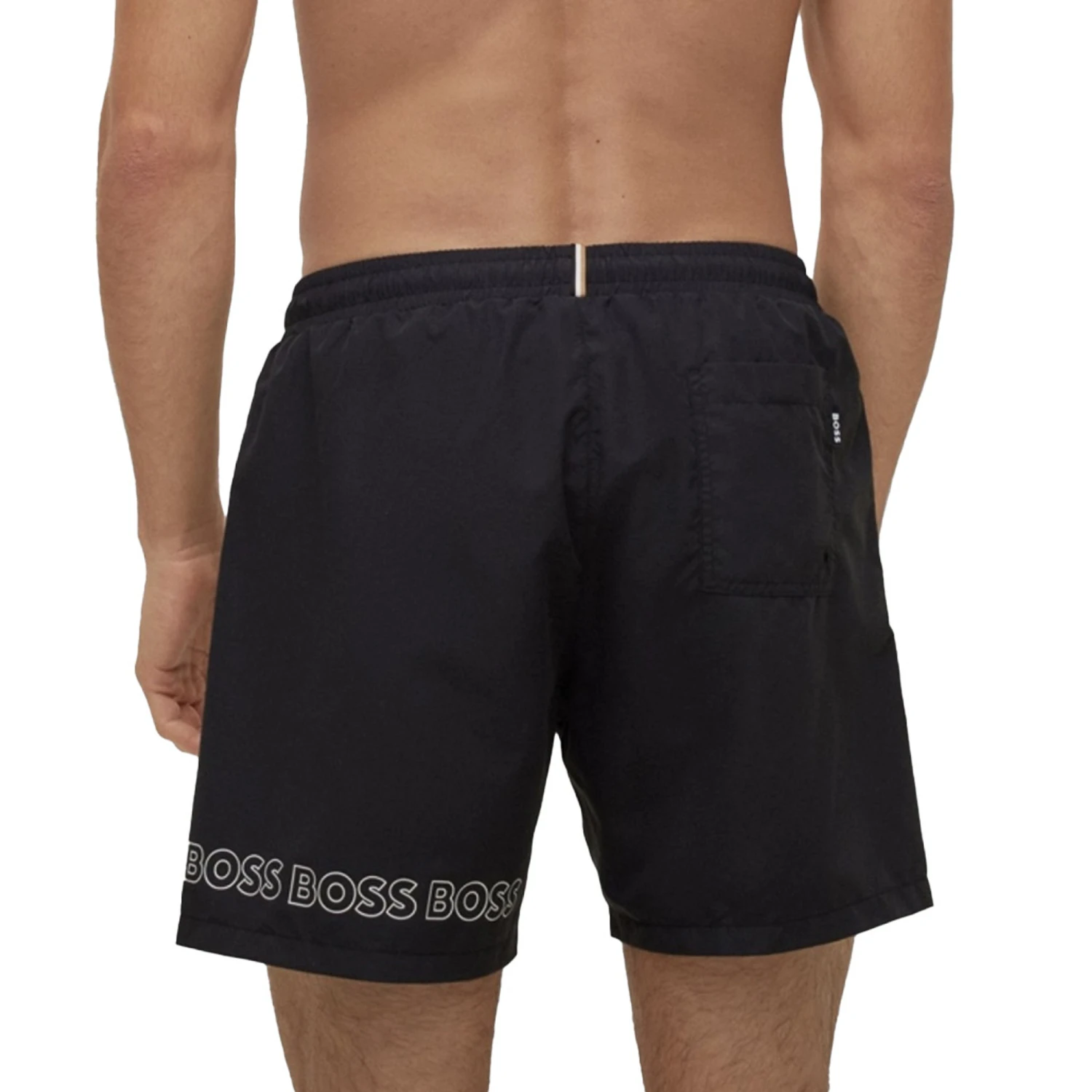 Hugo Boss - Dolphin Swim Short - Black 6 Hugo Boss - Dolphin Swim Short - Black - Image 4